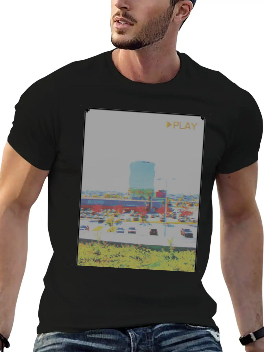 Press Play Casual Graphic T-Shirt – Simple And Comfortable Daily Wear