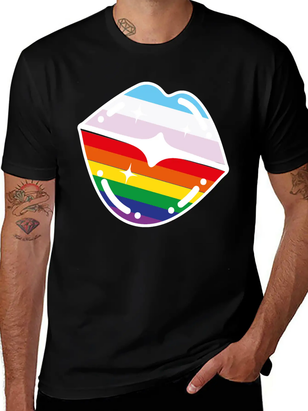 Pride Kiss Unisex Casual T-Shirt – Clean Design For Daily Comfort
