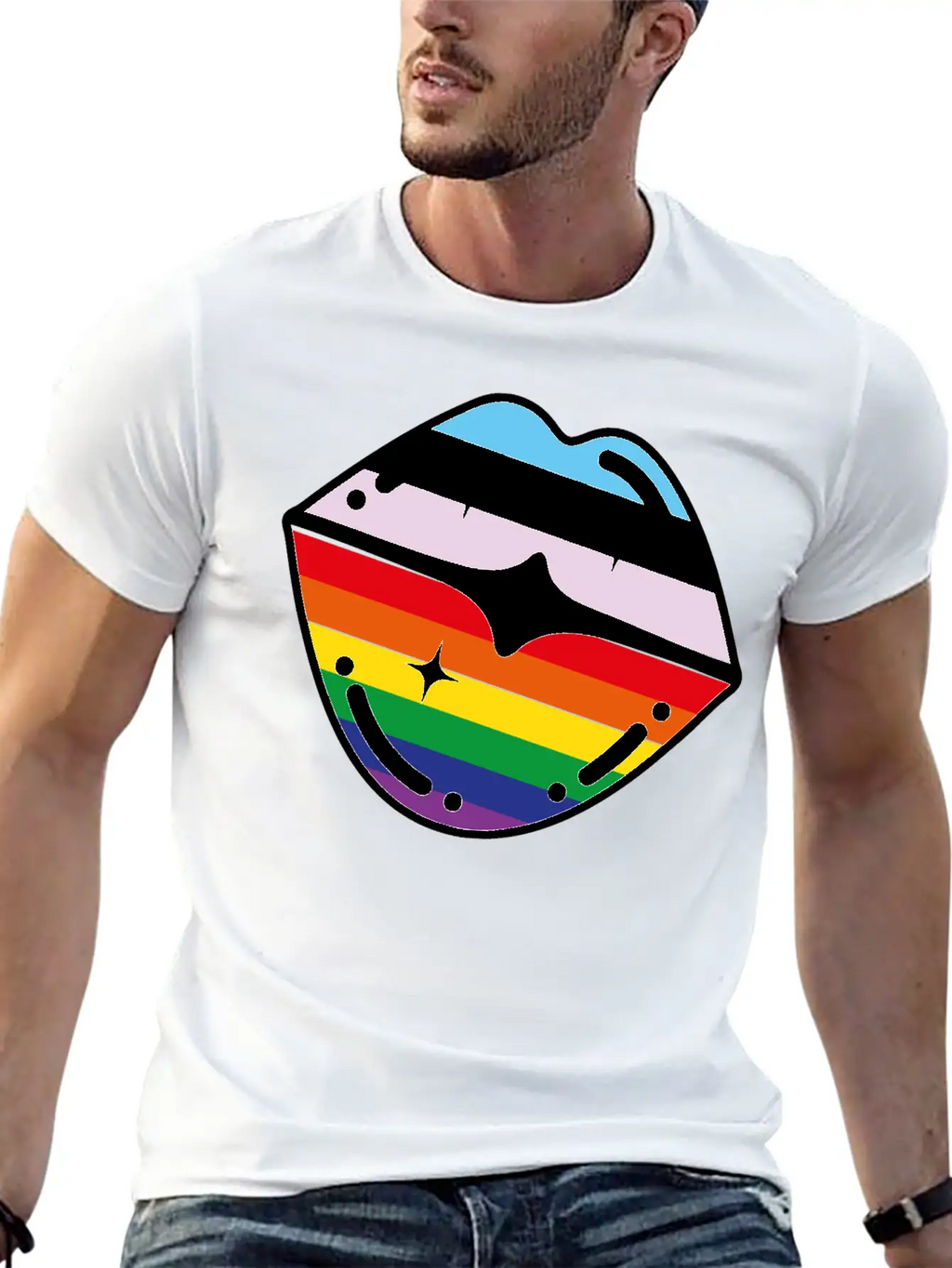 Pride Kiss Unisex Casual T-Shirt – Clean Design For Daily Comfort