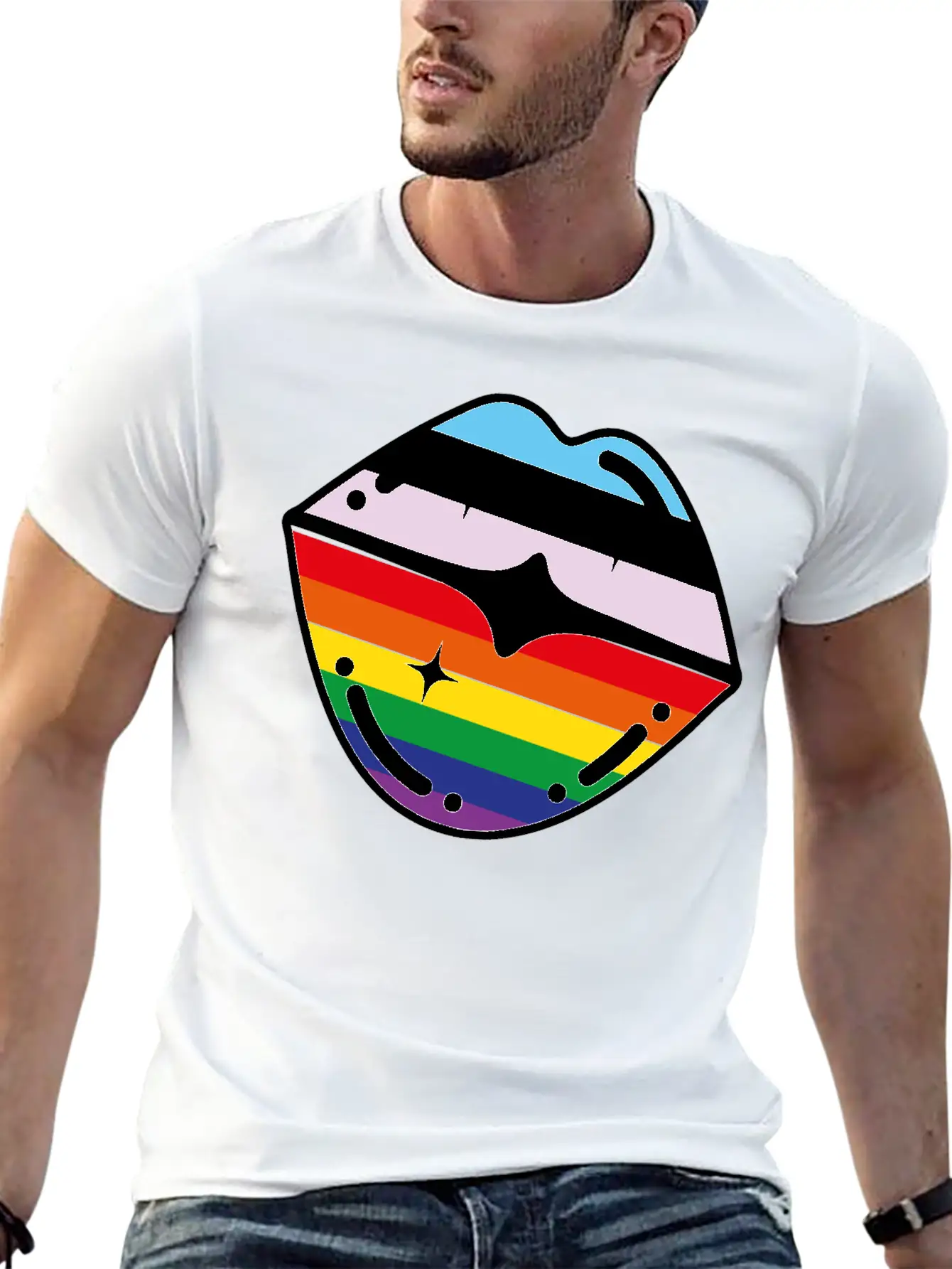 Pride Kiss Unisex Casual T-Shirt – Clean Design For Daily Comfort