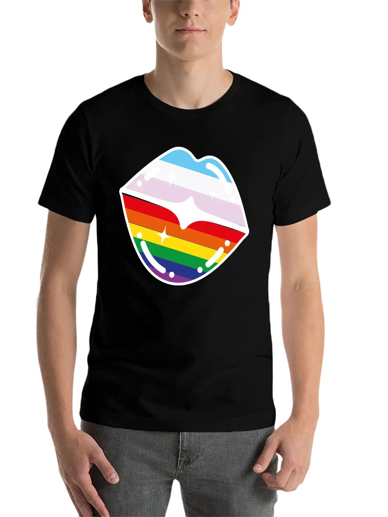 Pride Kiss Unisex Casual T-Shirt – Clean Design For Daily Comfort