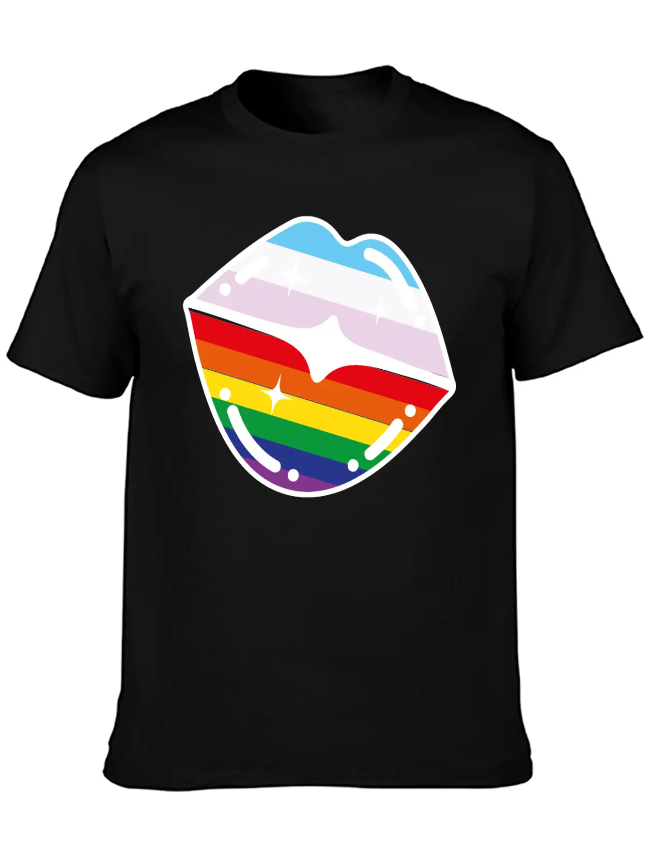 Pride Kiss Unisex Casual T-Shirt – Clean Design For Daily Comfort