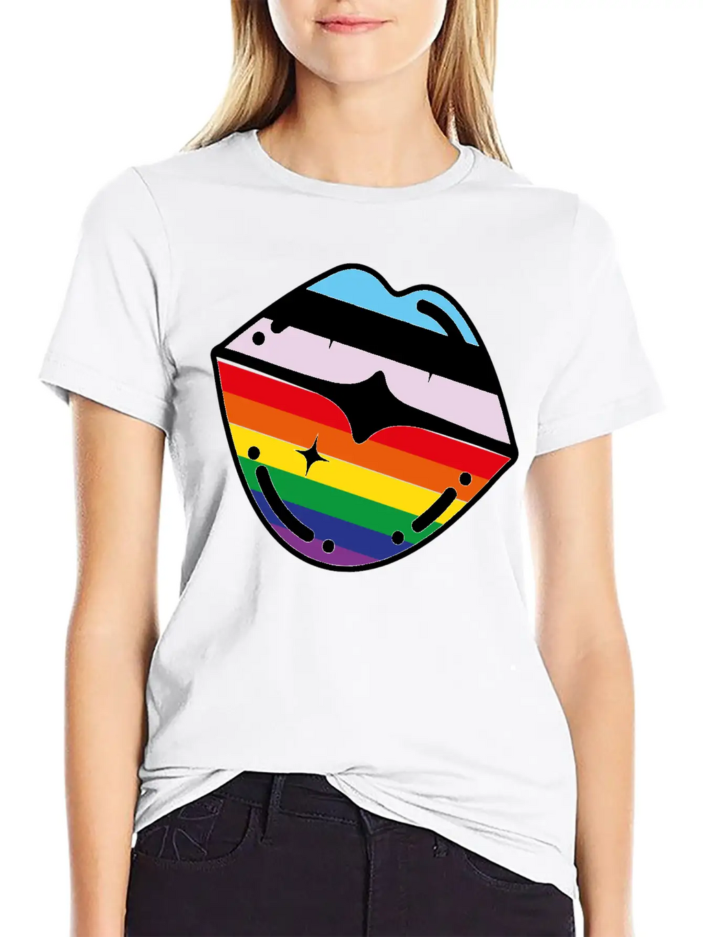Pride Kiss Unisex Casual T-Shirt – Clean Design For Daily Comfort