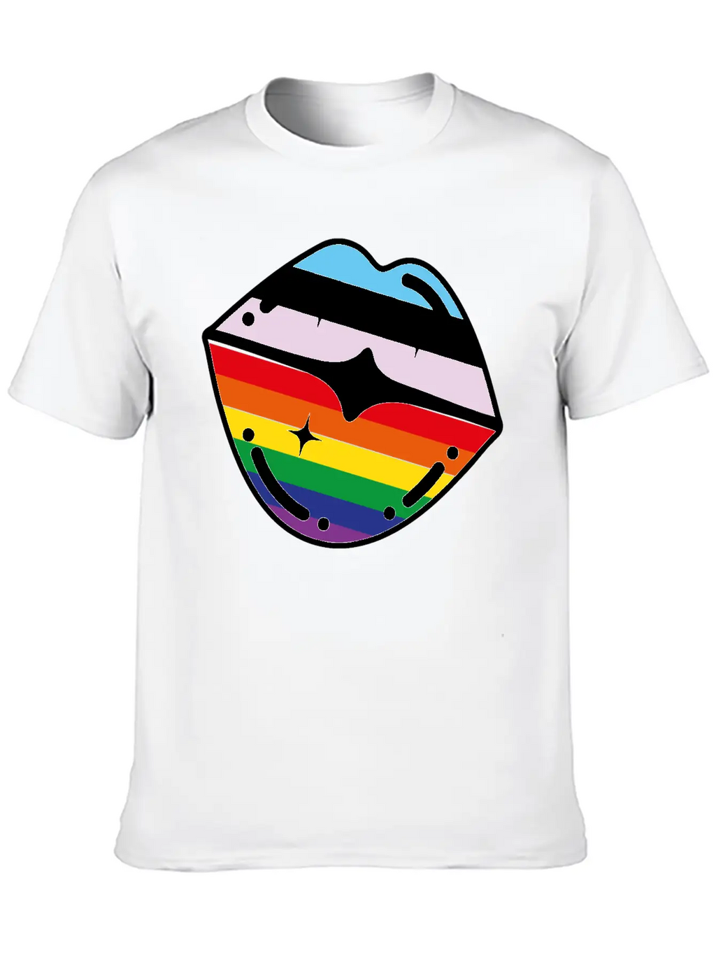 Pride Kiss Unisex Casual T-Shirt – Clean Design For Daily Comfort