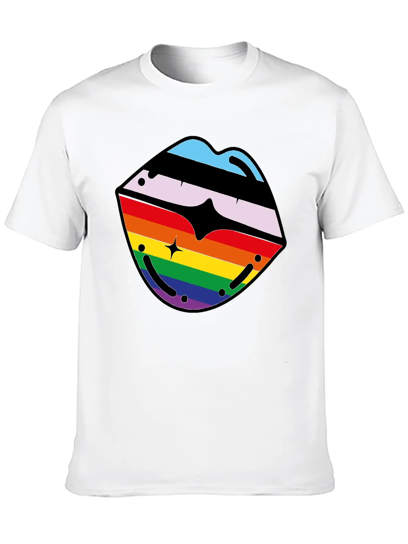 Pride Kiss Unisex Casual T-Shirt – Clean Design For Daily Comfort