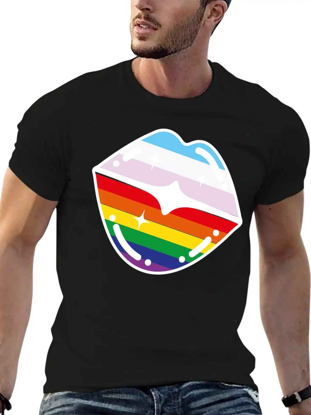 Pride Kiss Unisex Casual T-Shirt – Clean Design For Daily Comfort