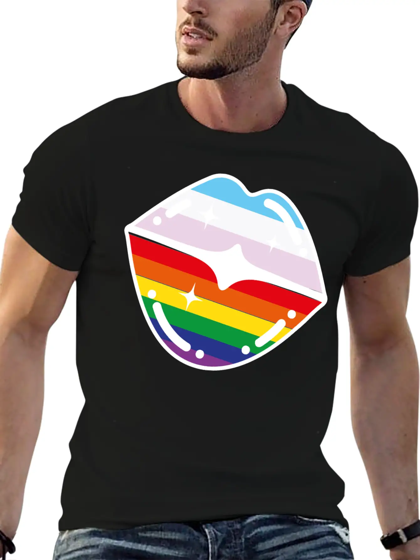 Pride Kiss Unisex Casual T-Shirt – Clean Design For Daily Comfort