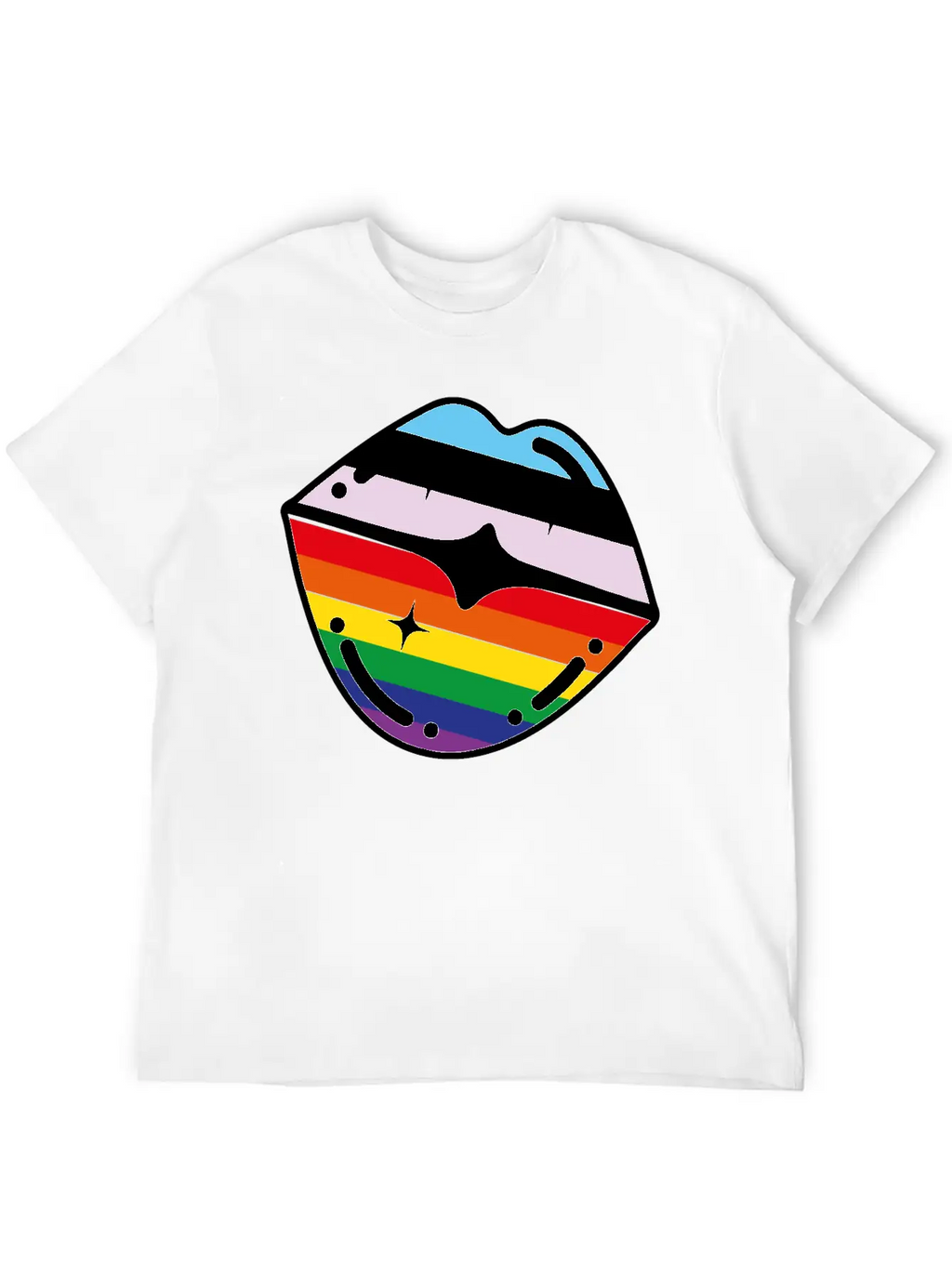 Pride Kiss Unisex Casual T-Shirt – Clean Design For Daily Comfort