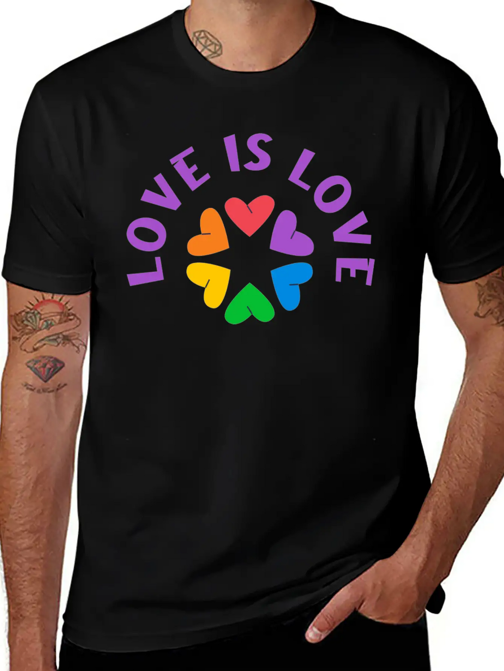 Pride LGBTQ Unisex Casual T-Shirt – Clean Design For Daily Comfort