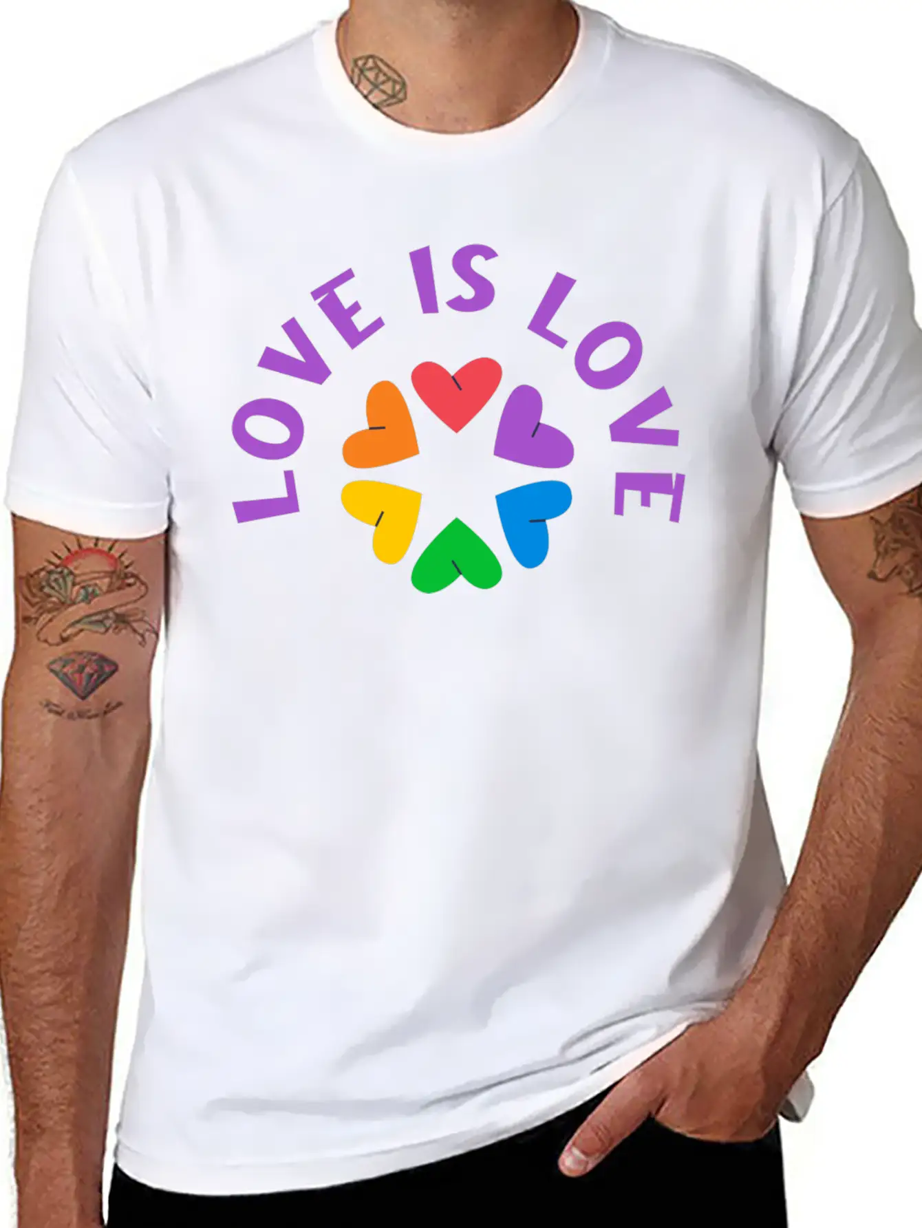 Pride LGBTQ Unisex Casual T-Shirt – Clean Design For Daily Comfort