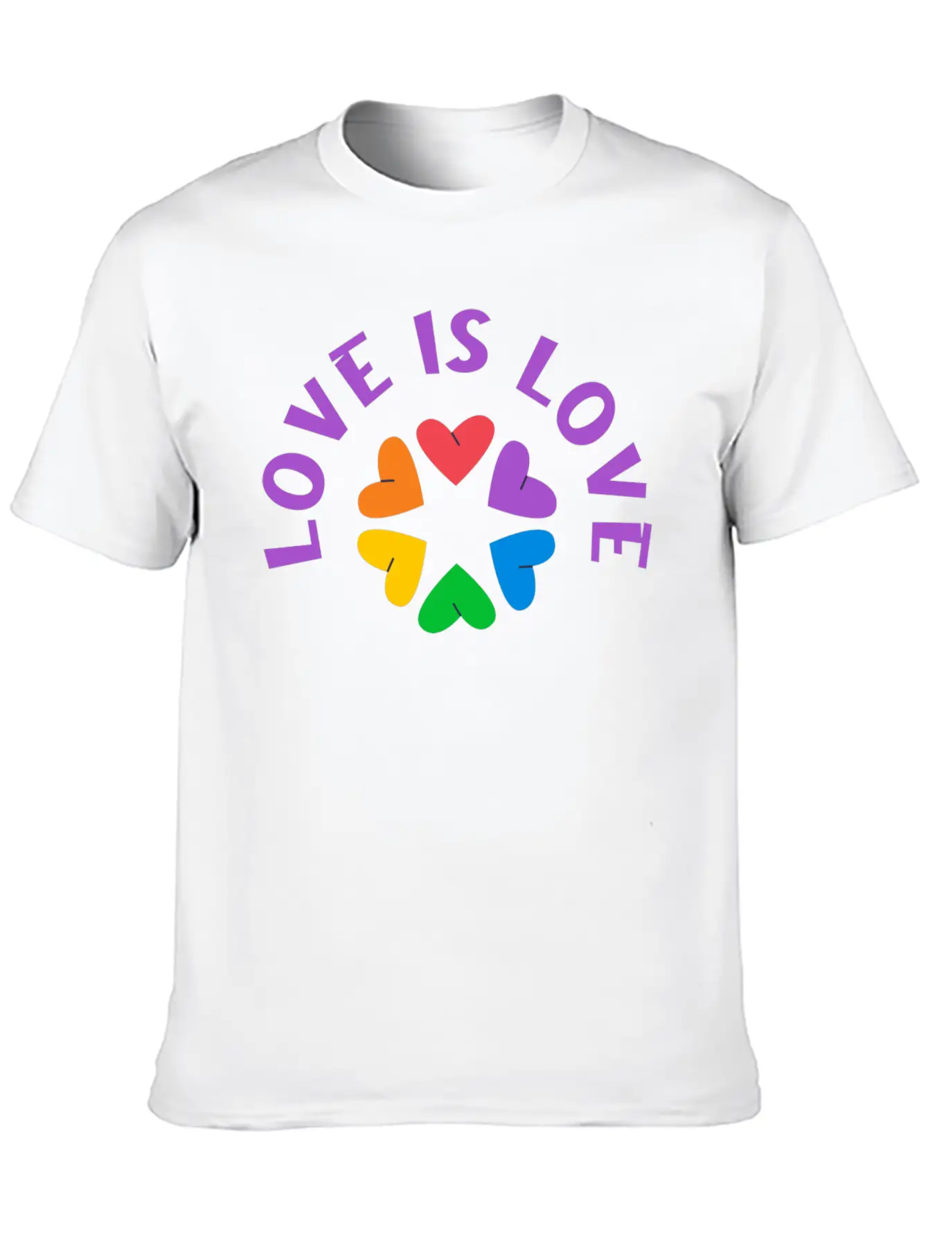 Pride LGBTQ Unisex Casual T-Shirt – Clean Design For Daily Comfort