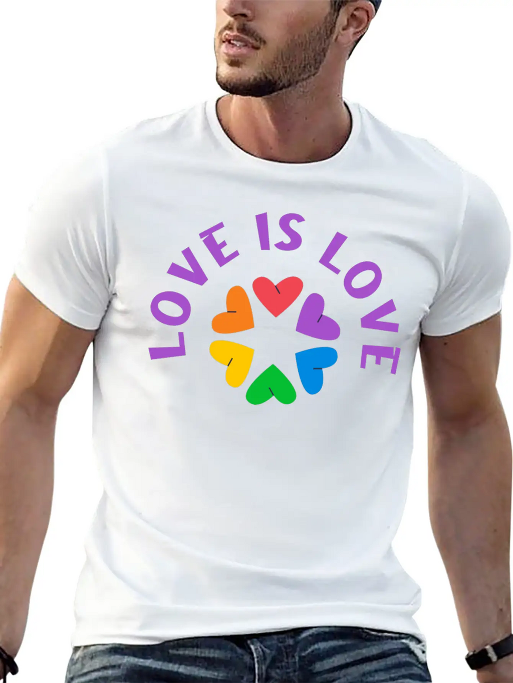 Pride LGBTQ Unisex Casual T-Shirt – Clean Design For Daily Comfort