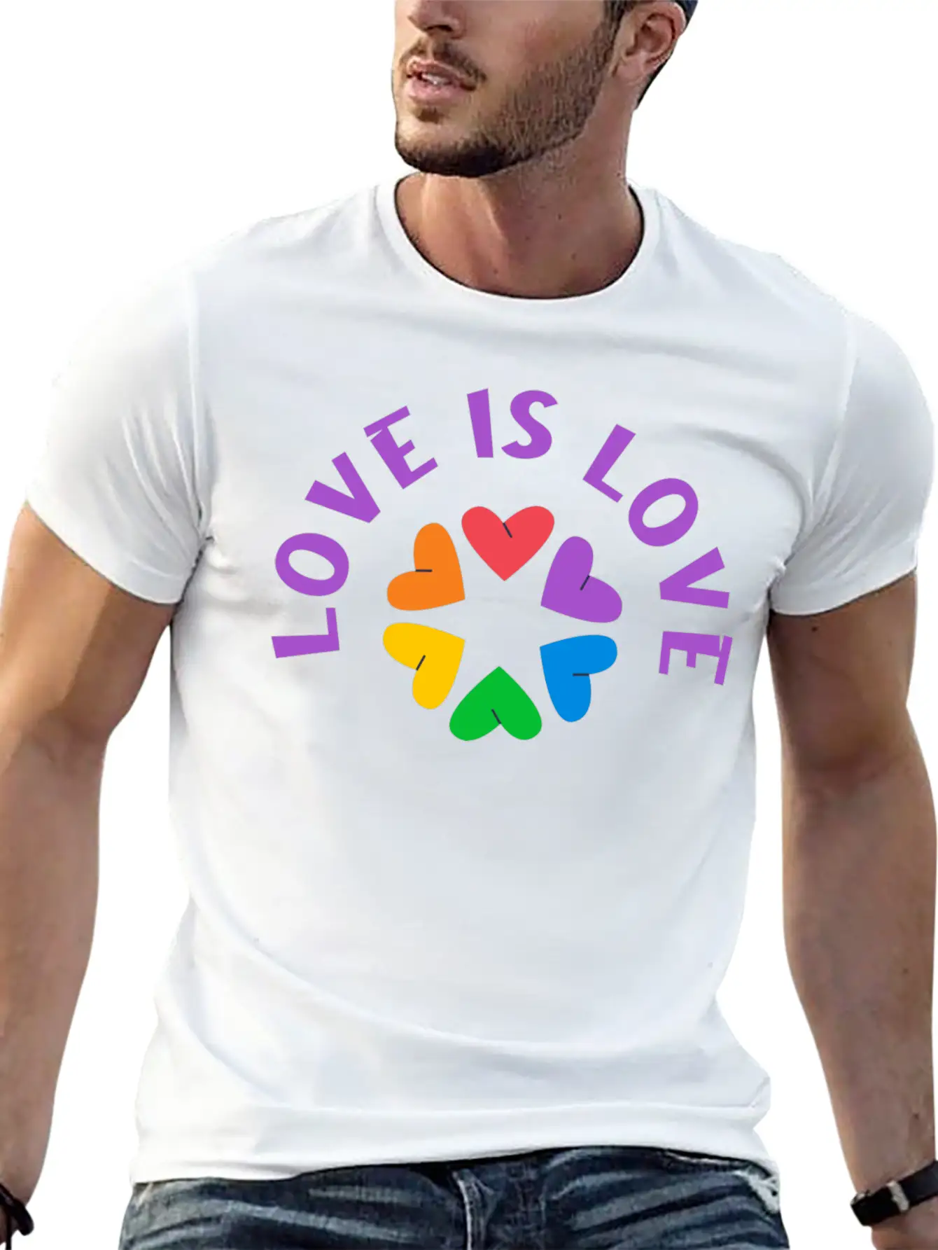 Pride LGBTQ Unisex Casual T-Shirt – Clean Design For Daily Comfort