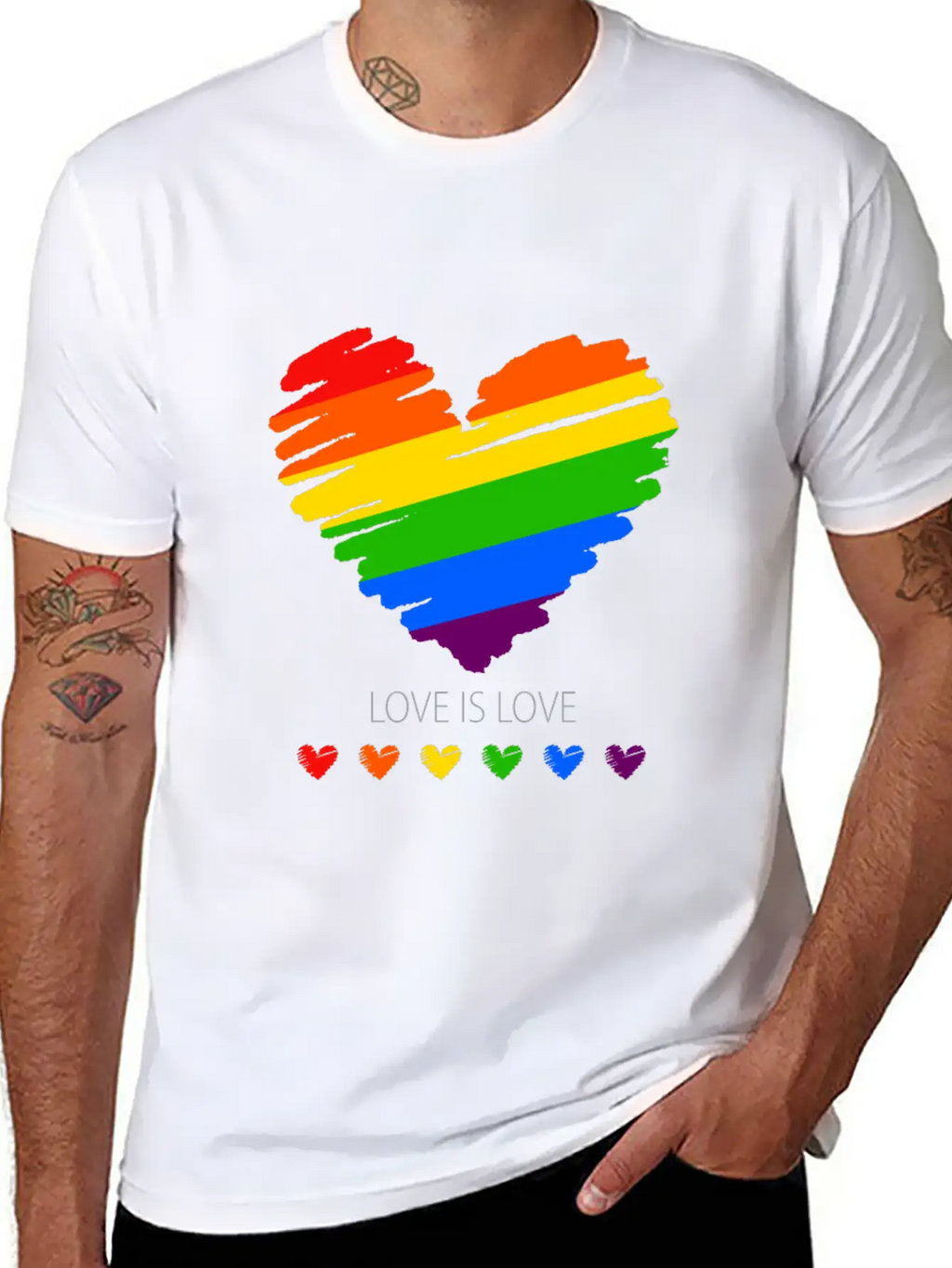 Pride LGBTQ Unisex Short Sleeve Soft Cotton T-Shirt – Casual Everyday Wear