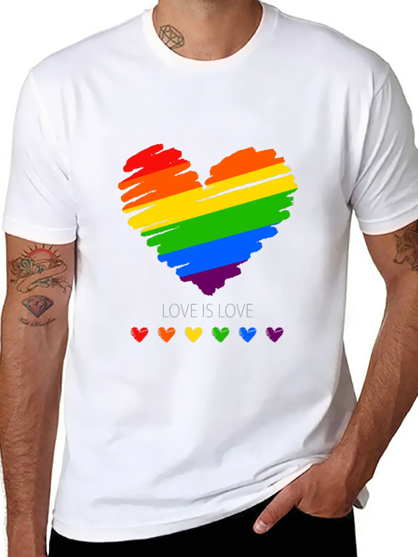Pride LGBTQ Unisex Short Sleeve Soft Cotton T-Shirt – Casual Everyday Wear