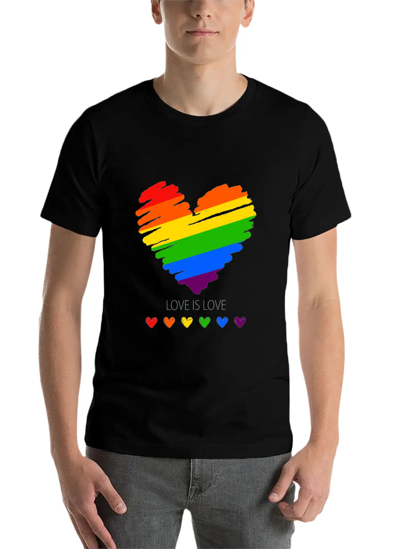 Pride LGBTQ Unisex Short Sleeve Soft Cotton T-Shirt – Casual Everyday Wear