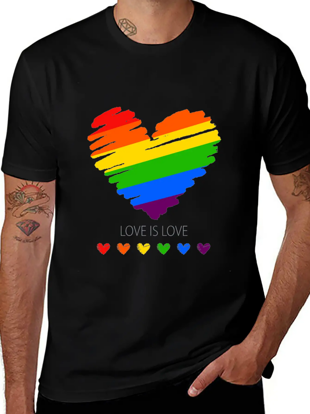 Pride LGBTQ Unisex Short Sleeve Soft Cotton T-Shirt – Casual Everyday Wear