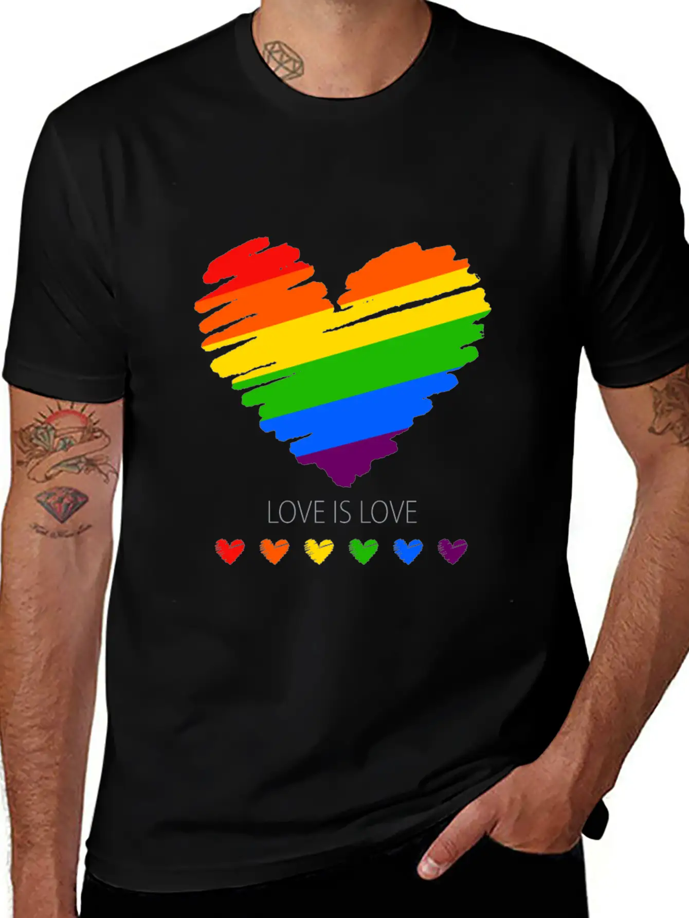 Pride LGBTQ Unisex Short Sleeve Soft Cotton T-Shirt – Casual Everyday Wear