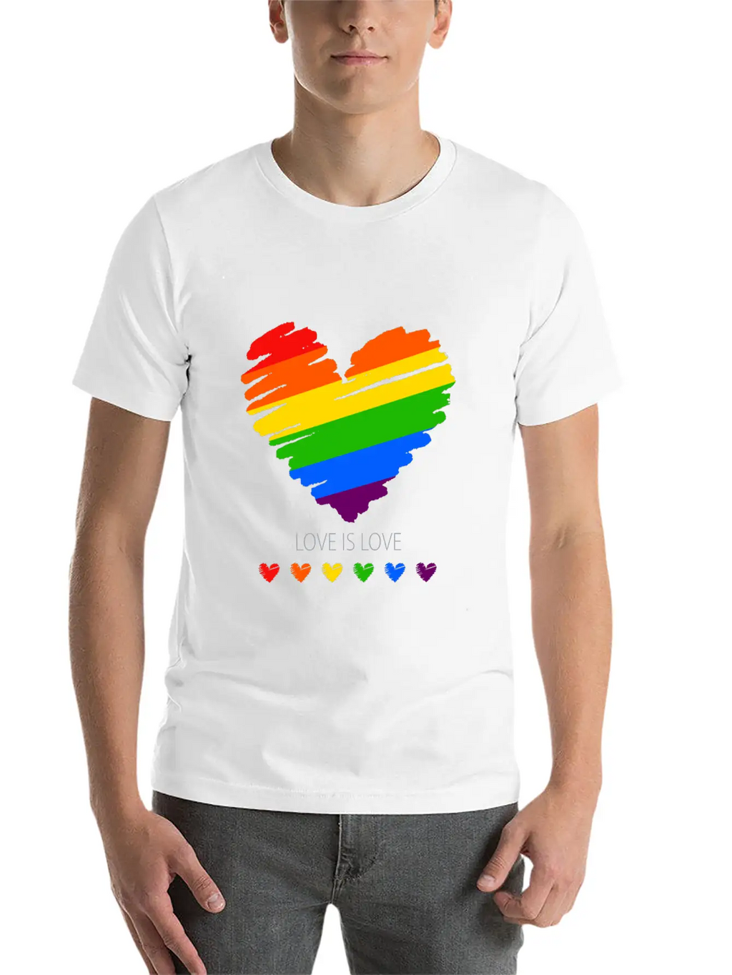 Pride LGBTQ Unisex Short Sleeve Soft Cotton T-Shirt – Casual Everyday Wear