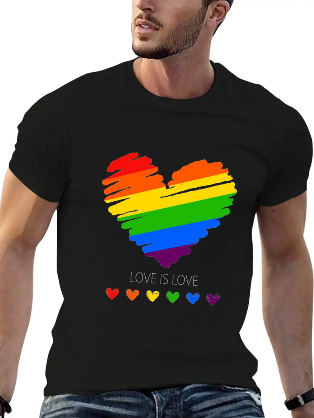 Pride LGBTQ Unisex Short Sleeve Soft Cotton T-Shirt – Casual Everyday Wear