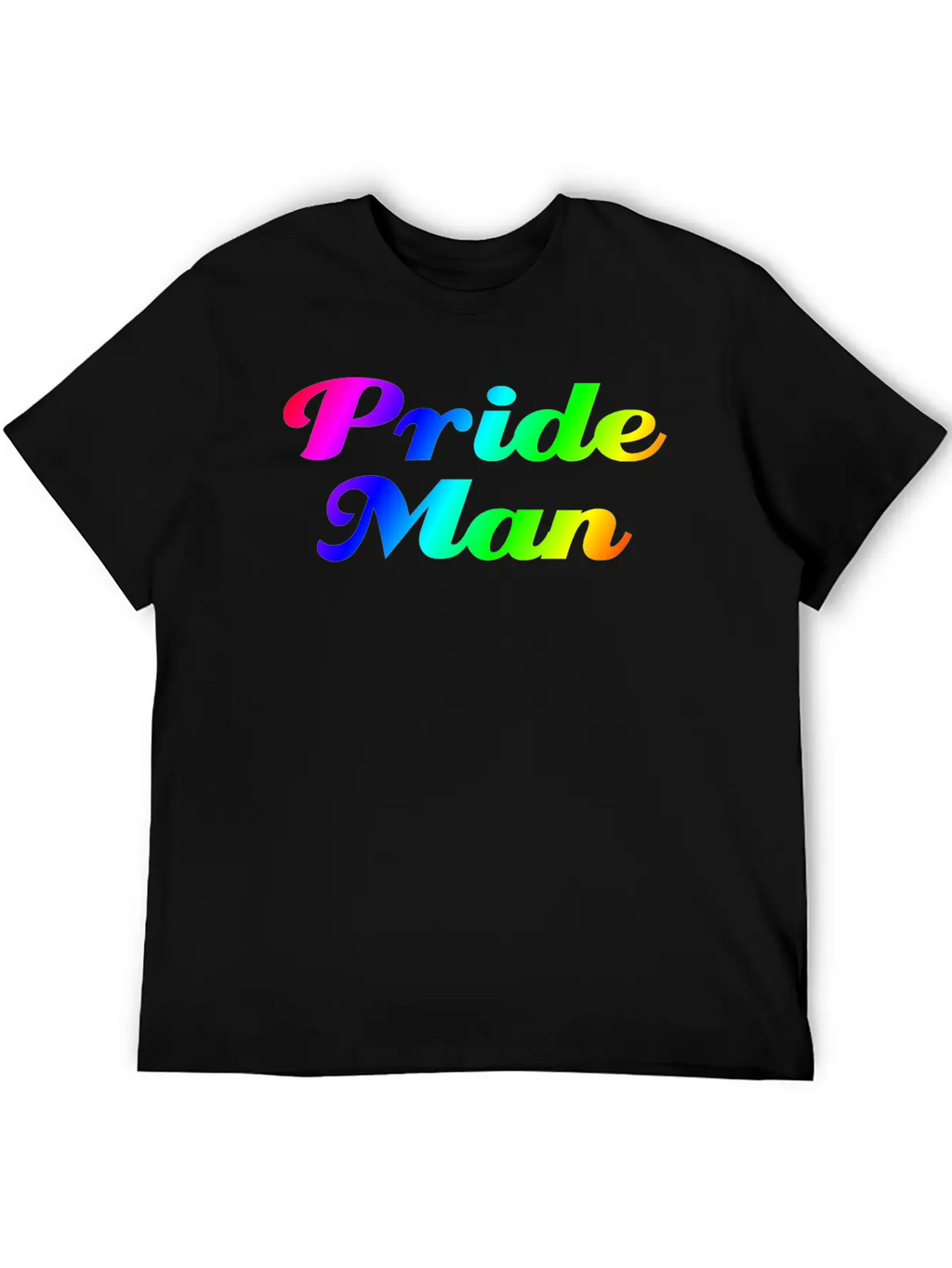 Pride Man Unisex Short Sleeve Soft Cotton T-Shirt – Casual Everyday Wear