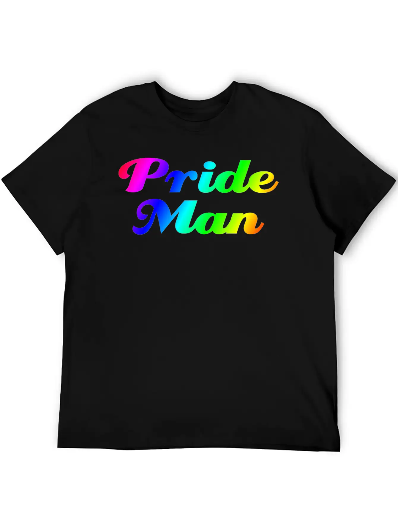Pride Man Unisex Short Sleeve Soft Cotton T-Shirt – Casual Everyday Wear