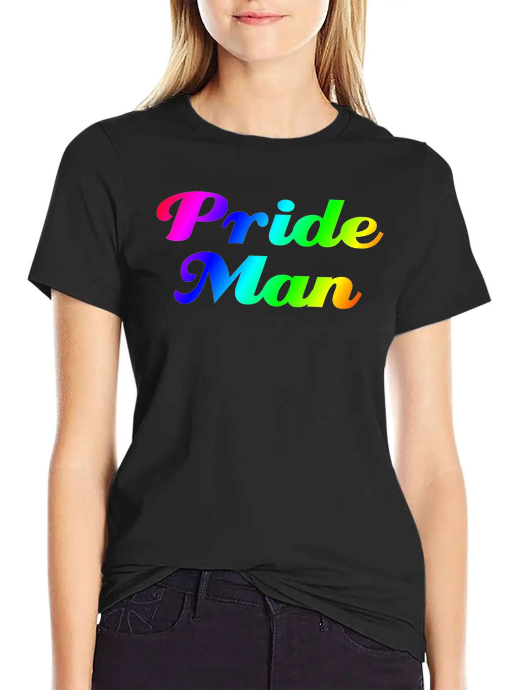 Pride Man Unisex Short Sleeve Soft Cotton T-Shirt – Casual Everyday Wear