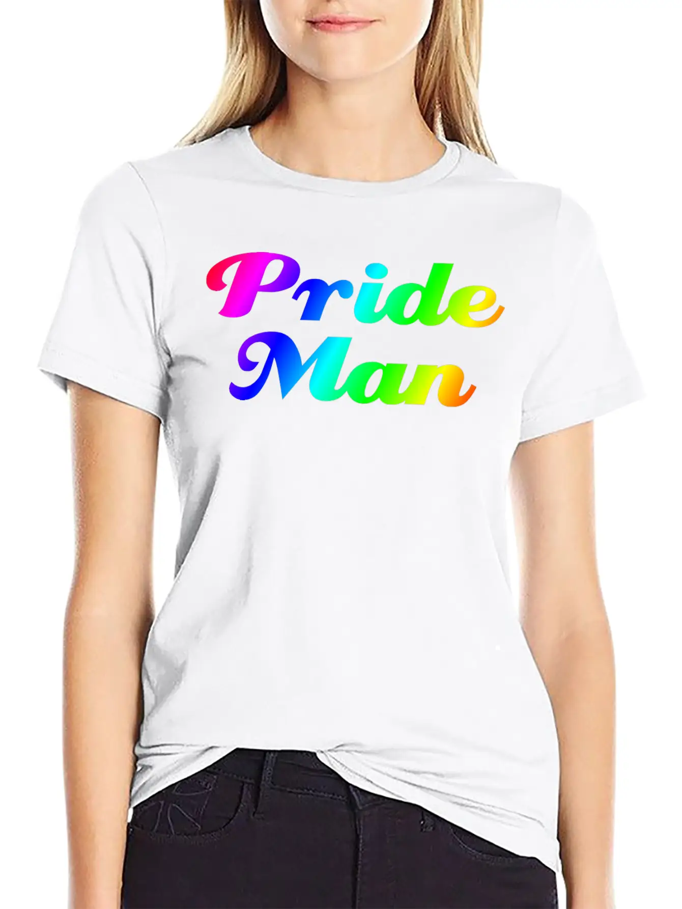 Pride Man Unisex Short Sleeve Soft Cotton T-Shirt – Casual Everyday Wear