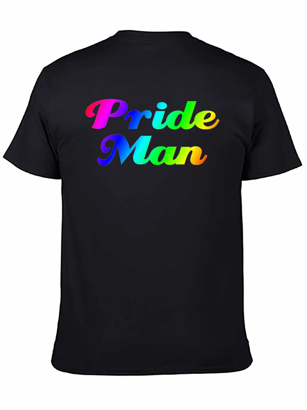 Pride Man Unisex Short Sleeve Soft Cotton T-Shirt – Casual Everyday Wear