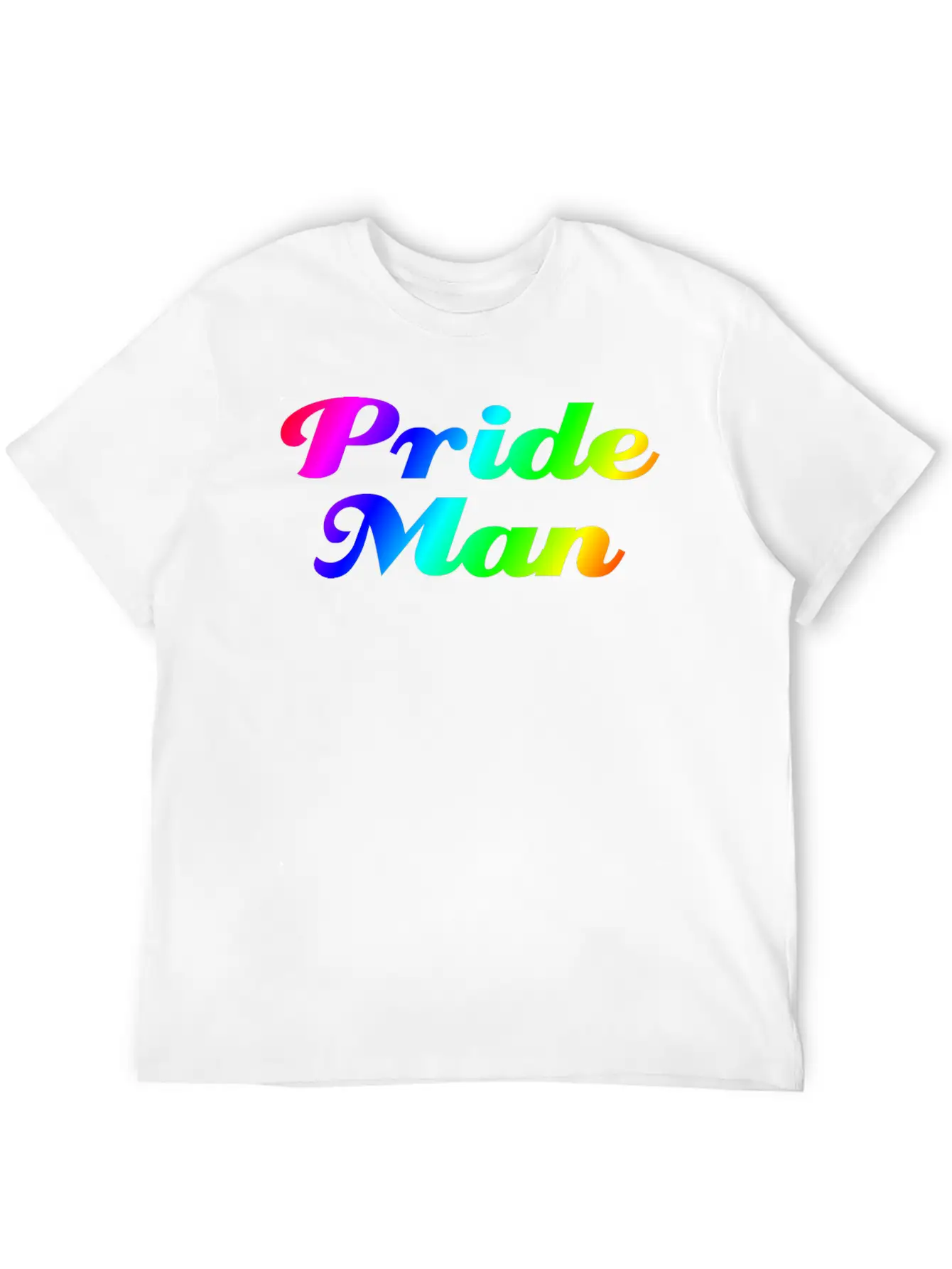Pride Man Unisex Short Sleeve Soft Cotton T-Shirt – Casual Everyday Wear