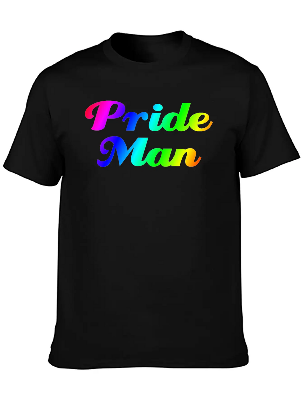 Pride Man Unisex Short Sleeve Soft Cotton T-Shirt – Casual Everyday Wear
