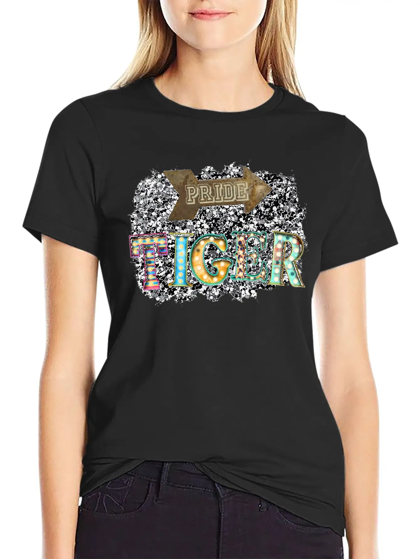 Pride Tiger Stylish Everyday T-Shirt – Unisex Basic Cotton Tee