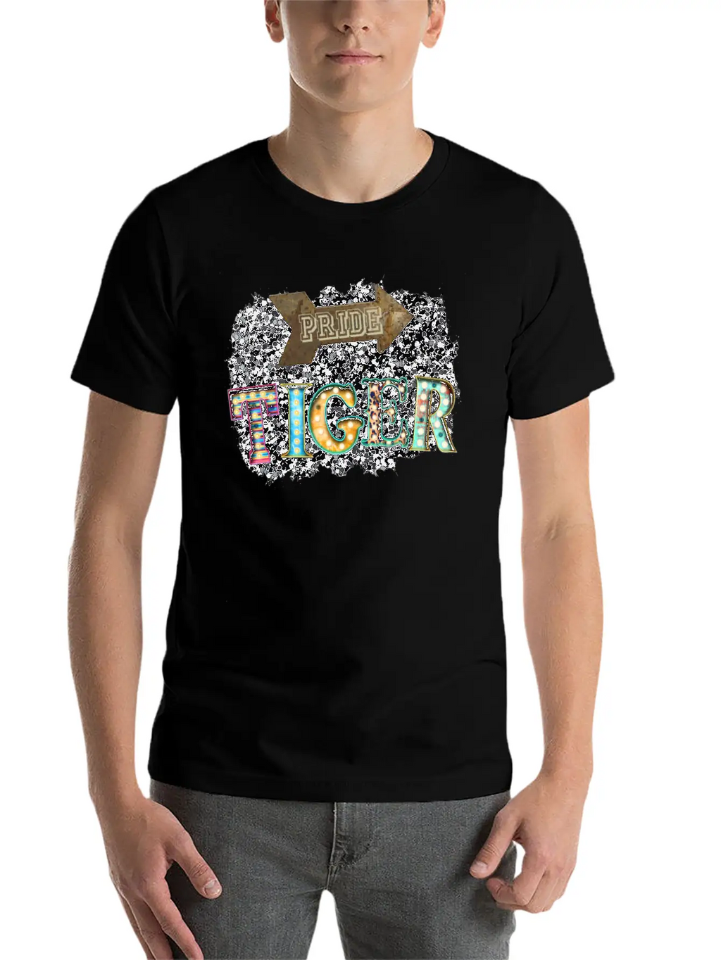Pride Tiger Stylish Everyday T-Shirt – Unisex Basic Cotton Tee