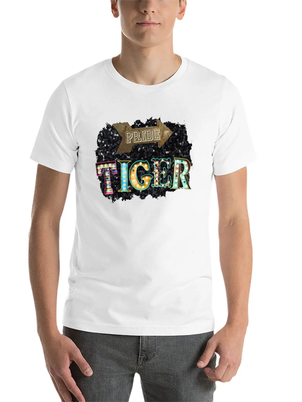 Pride Tiger Stylish Everyday T-Shirt – Unisex Basic Cotton Tee