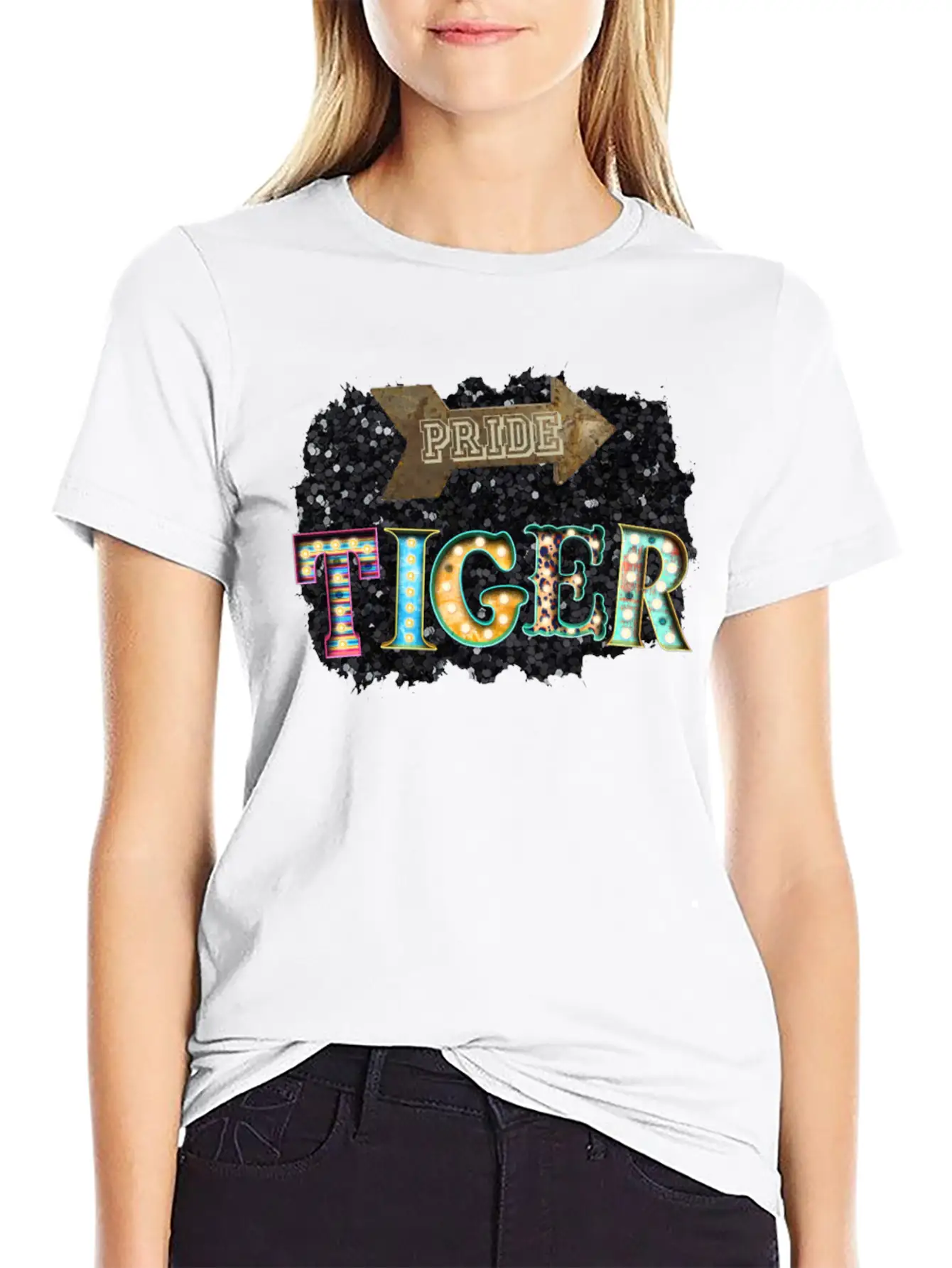 Pride Tiger Stylish Everyday T-Shirt – Unisex Basic Cotton Tee