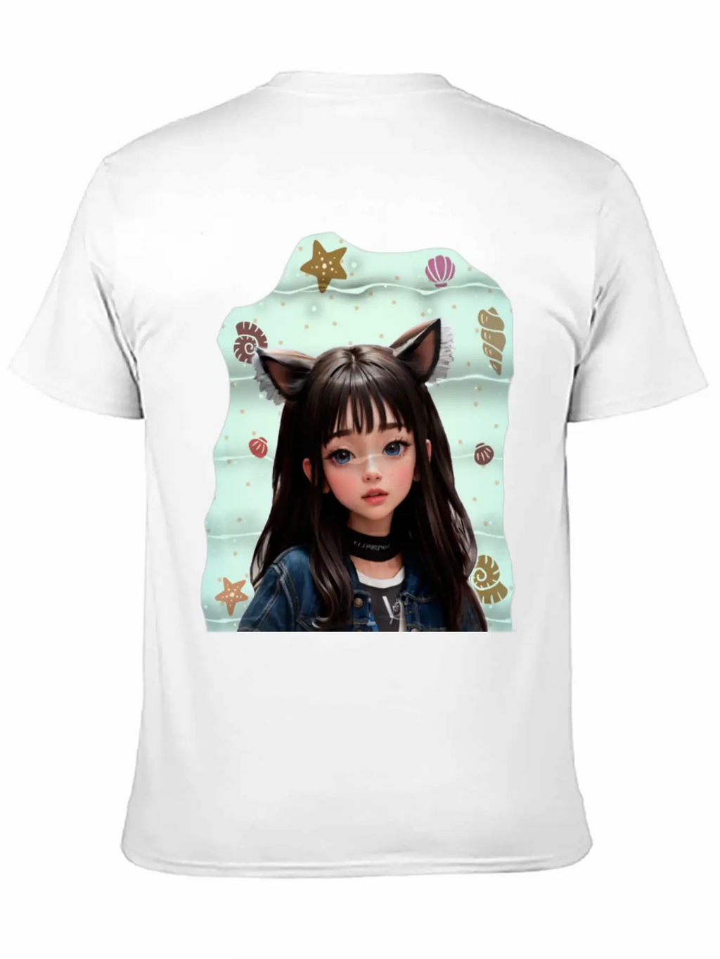 Princess In The Sea Classic Fit Graphic Tee For Daily Comfort – Unisex Cotton Shirt