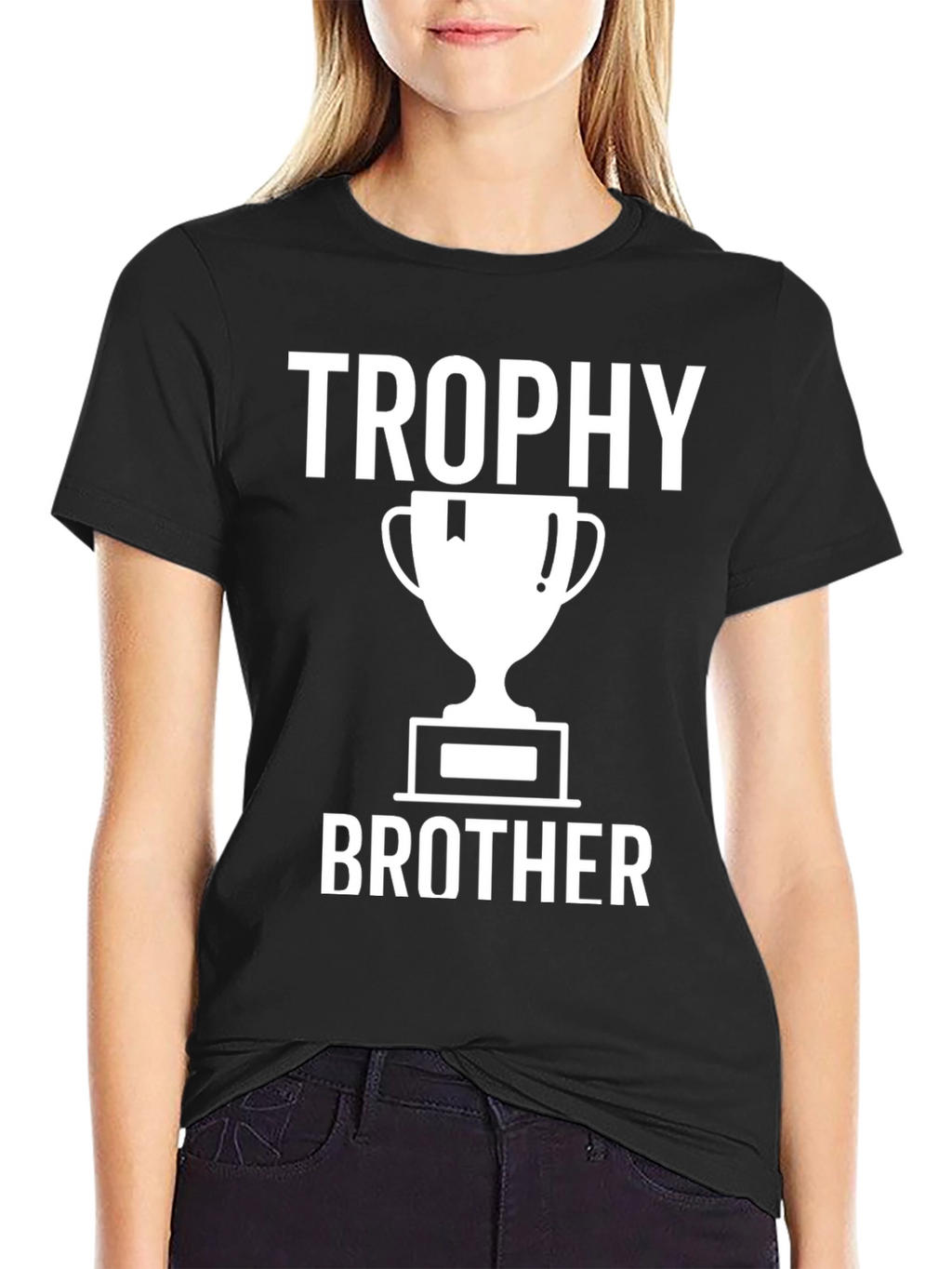 Trophy Brother Graphic T-Shirt - Black