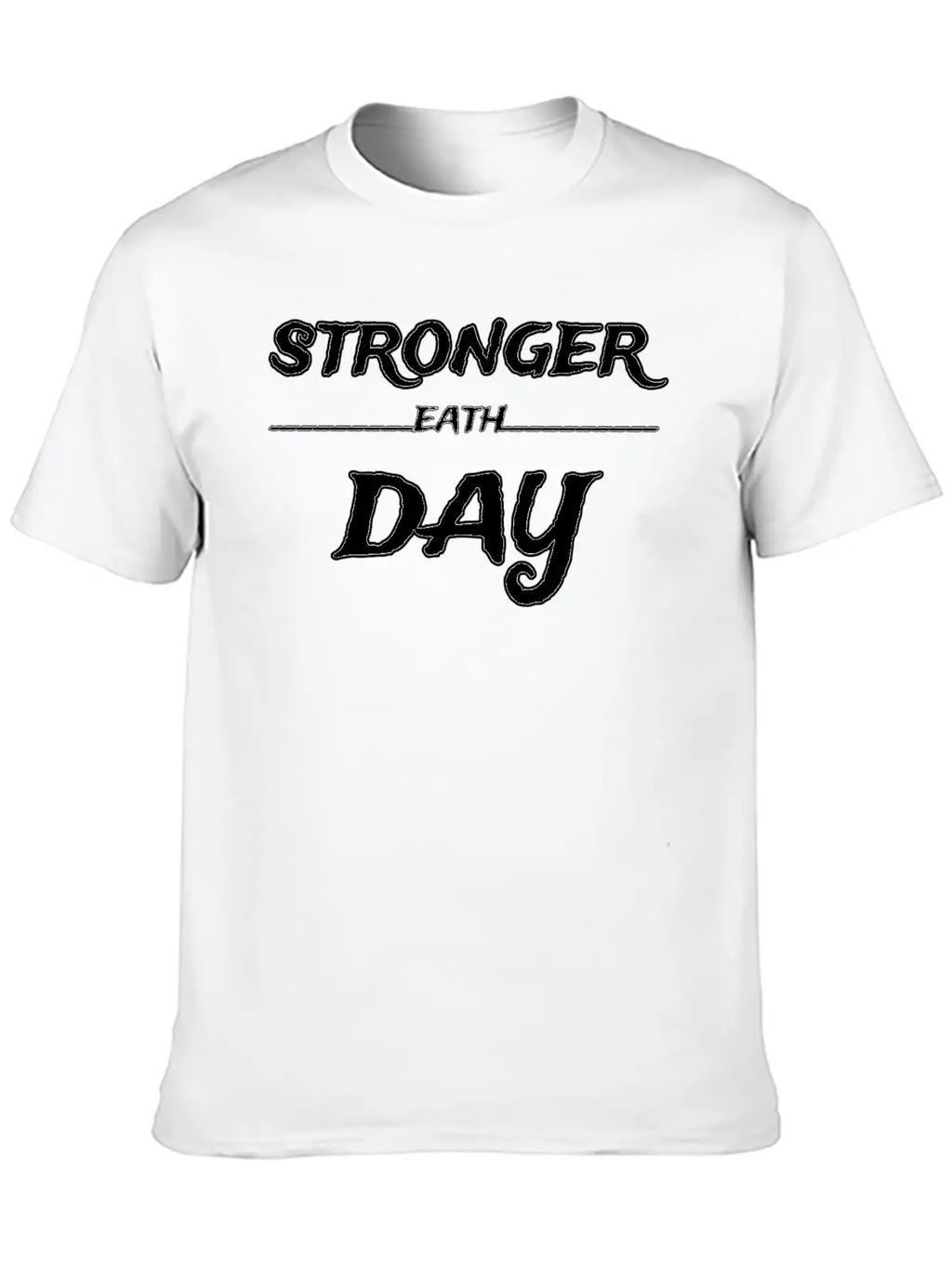 Product Fitness Words Motivation Unisex Short Sleeve Soft Cotton T-Shirt – Casual Everyday Wear