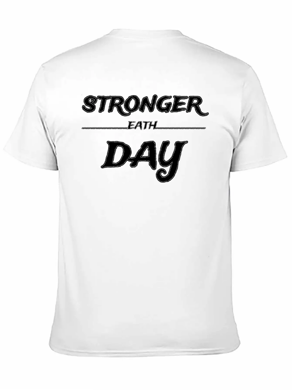 Product Fitness Words Motivation Unisex Short Sleeve Soft Cotton T-Shirt – Casual Everyday Wear