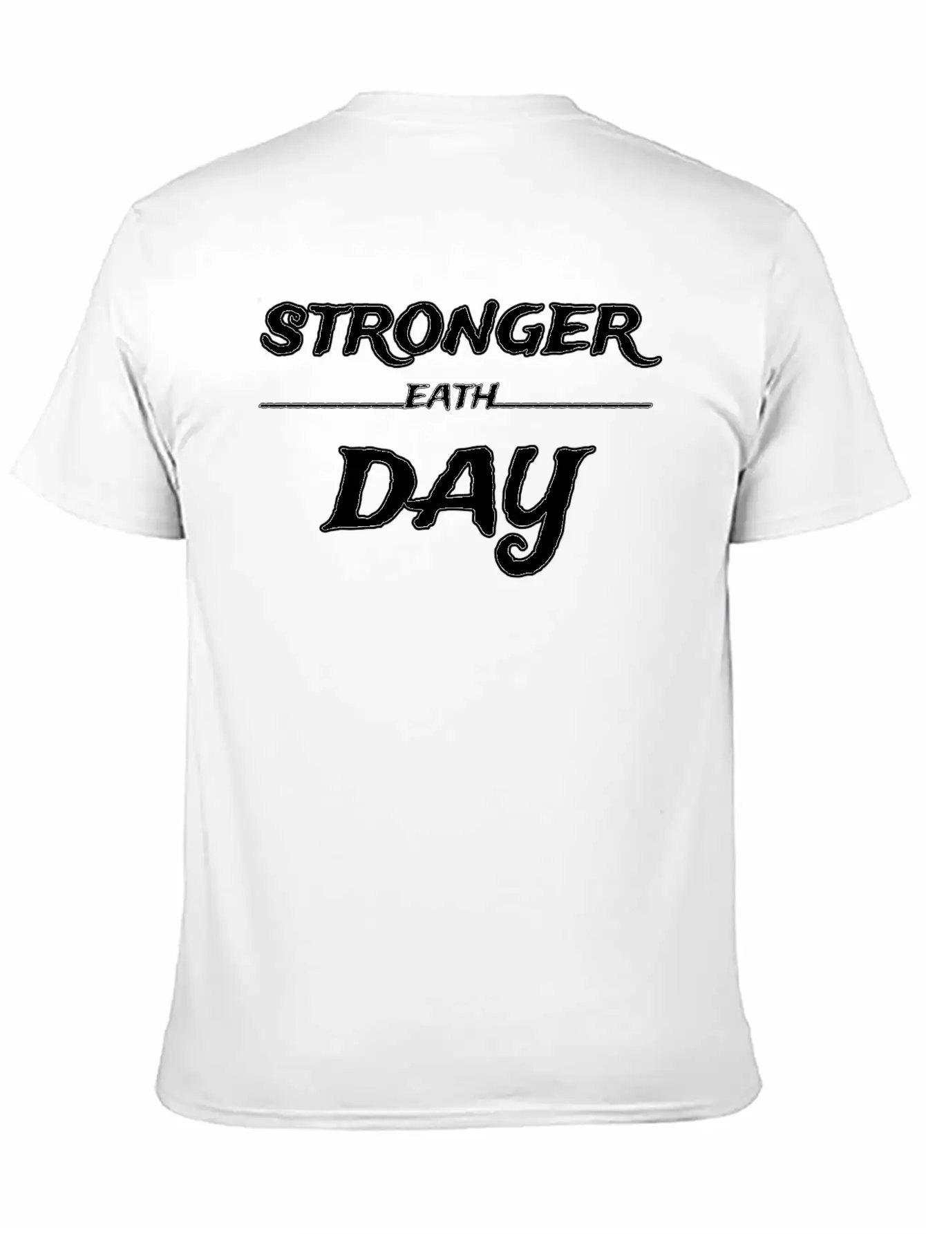 Product Fitness Words Motivation Unisex Short Sleeve Soft Cotton T-Shirt – Casual Everyday Wear