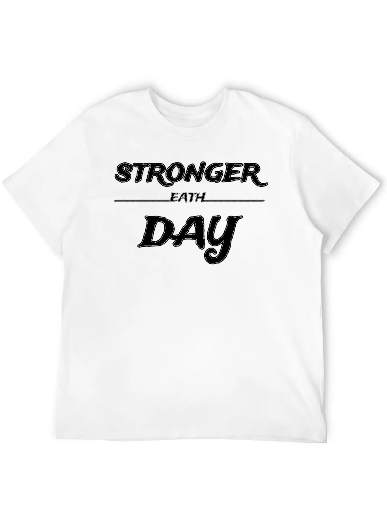 Product Fitness Words Motivation Unisex Short Sleeve Soft Cotton T-Shirt – Casual Everyday Wear