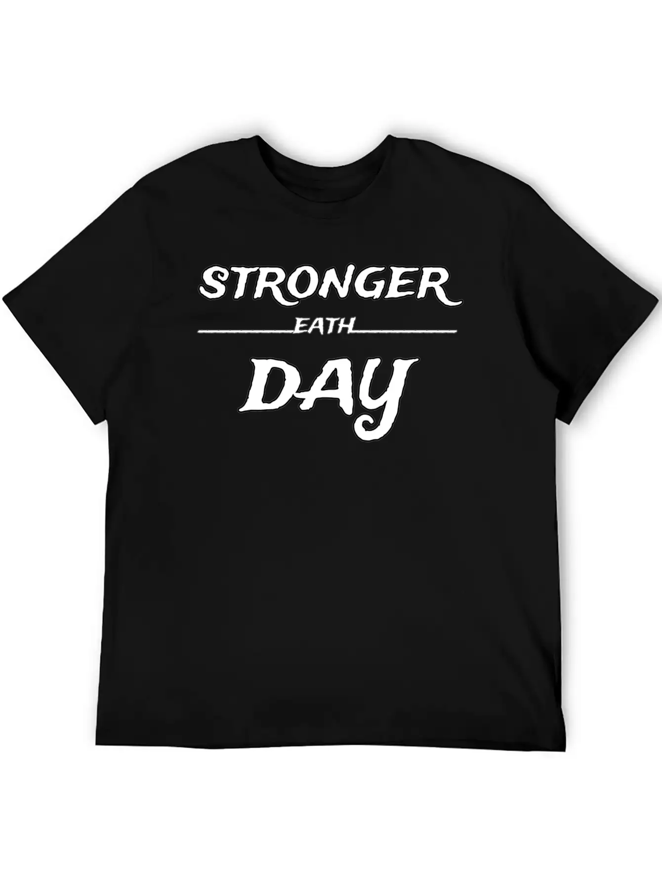 Product Fitness Words Motivation Unisex Short Sleeve Soft Cotton T-Shirt – Casual Everyday Wear