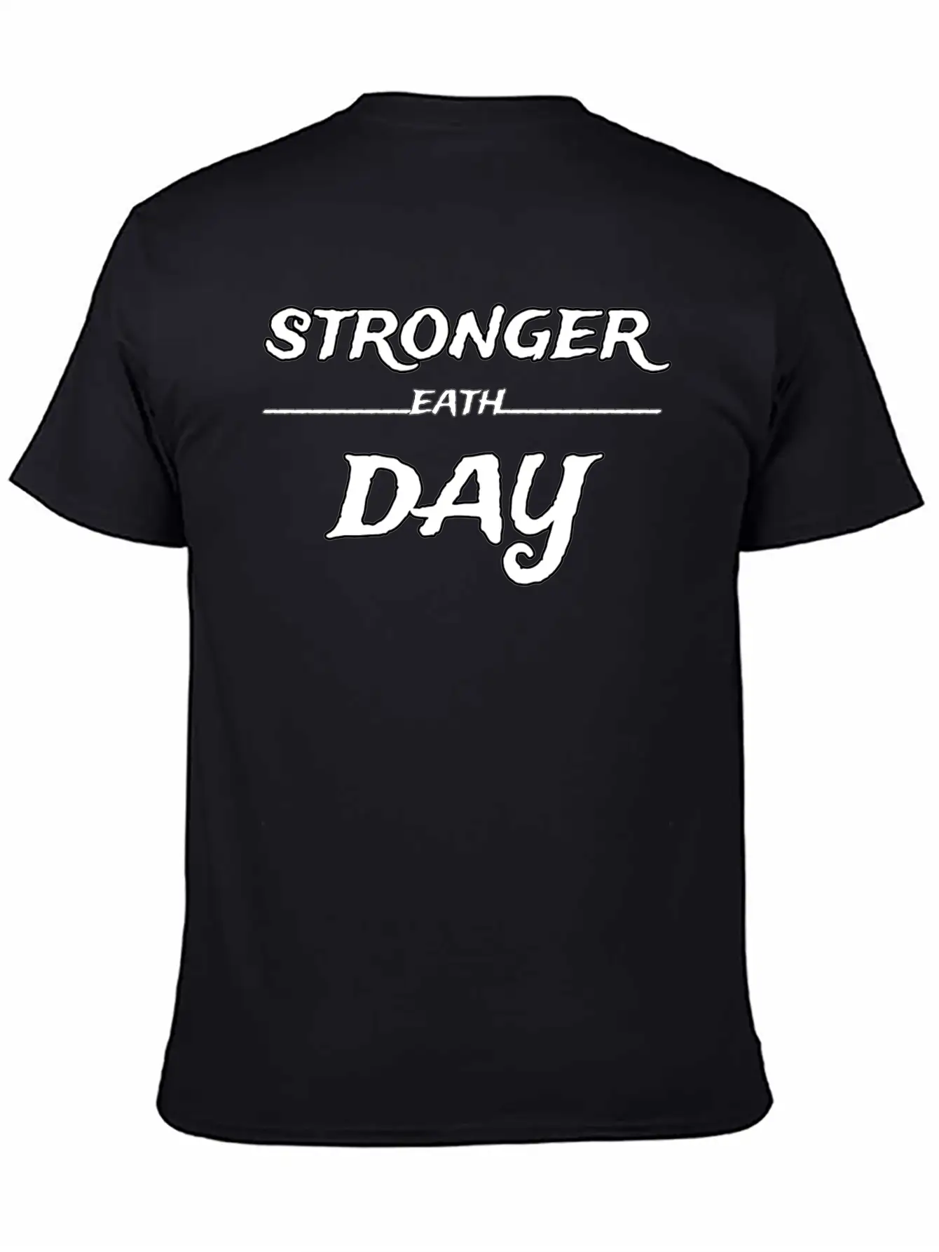 Product Fitness Words Motivation Unisex Short Sleeve Soft Cotton T-Shirt – Casual Everyday Wear