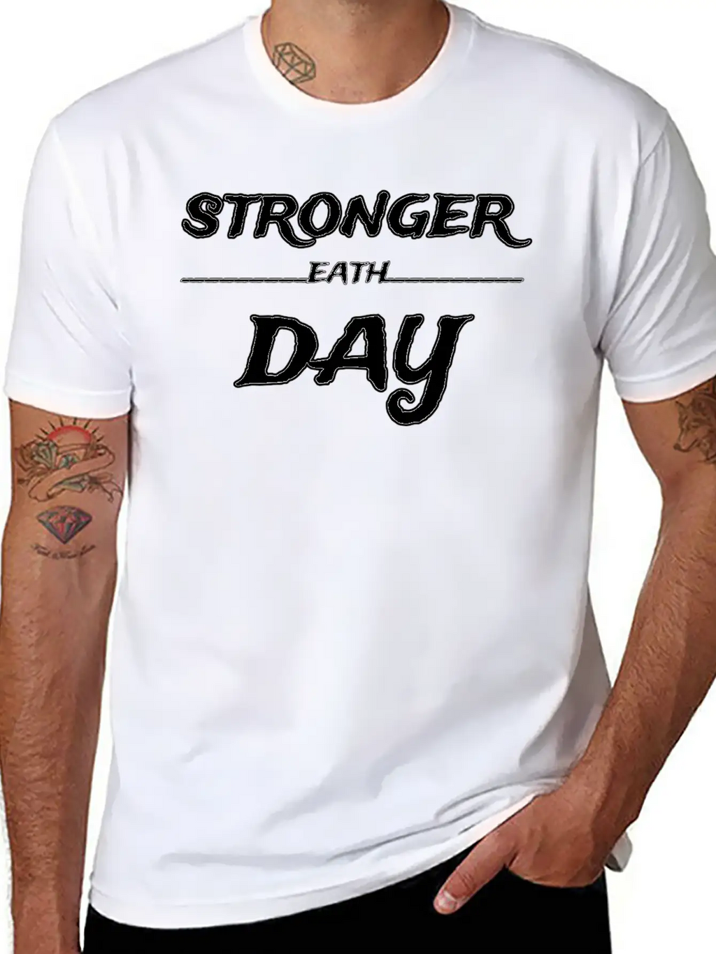Product Fitness Words Motivation Unisex Short Sleeve Soft Cotton T-Shirt – Casual Everyday Wear