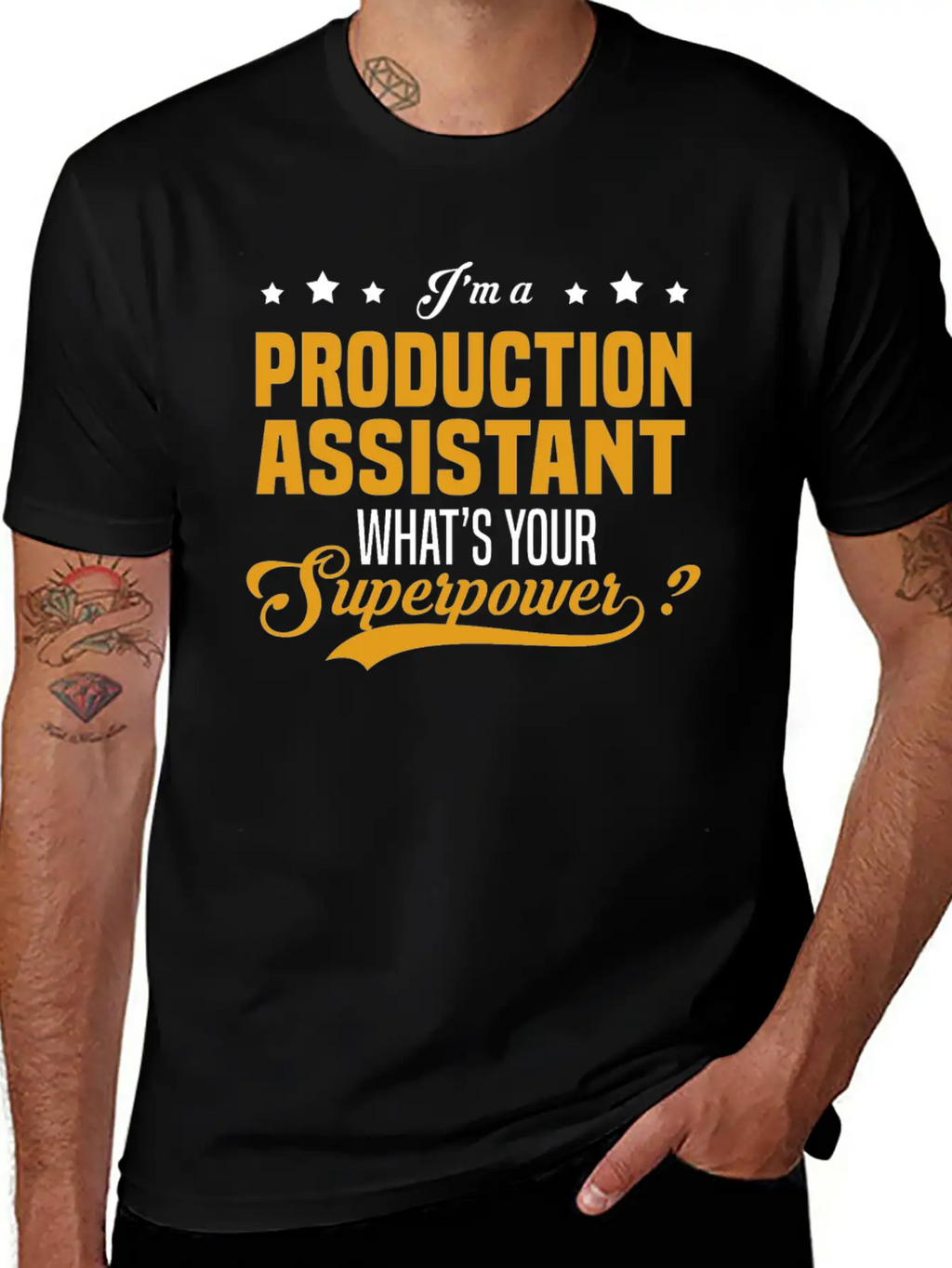 Production Assistant Unisex Casual T-Shirt – Clean Design For Daily Comfort