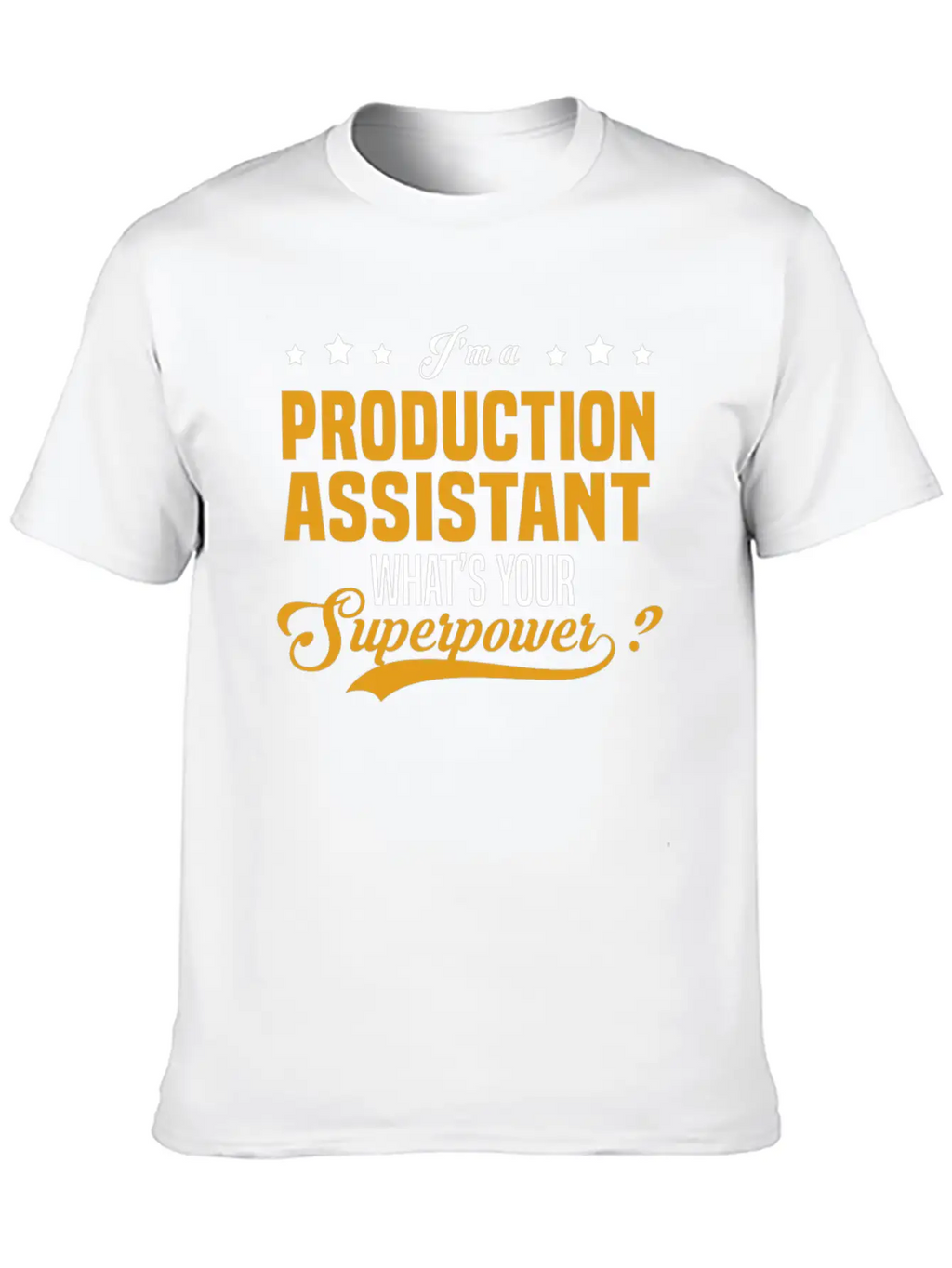 Production Assistant Unisex Casual T-Shirt – Clean Design For Daily Comfort