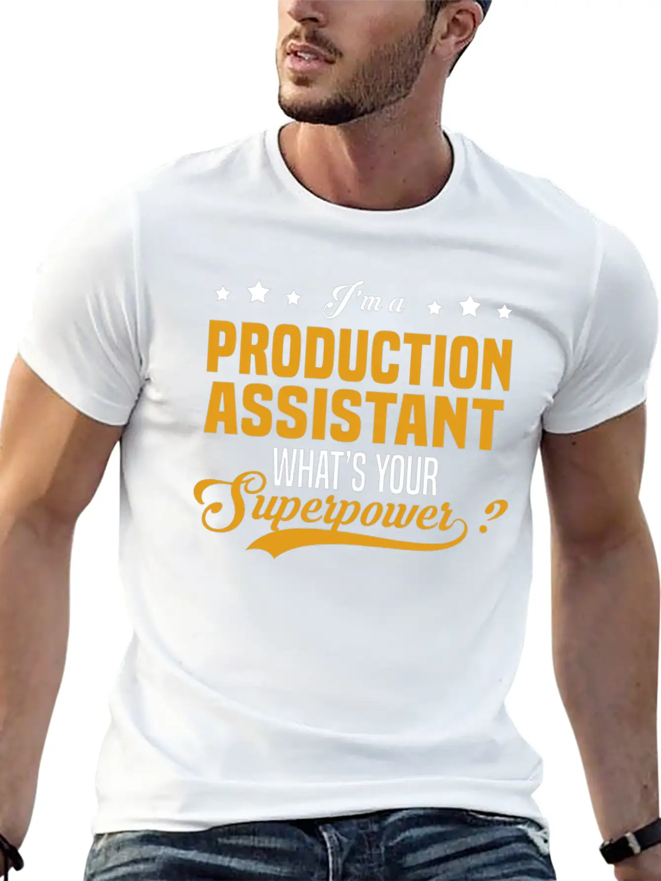 Production Assistant Unisex Casual T-Shirt – Clean Design For Daily Comfort