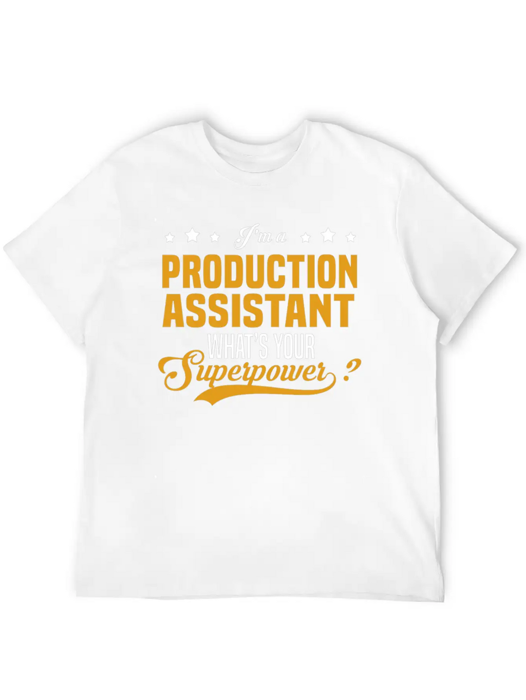Production Assistant Unisex Casual T-Shirt – Clean Design For Daily Comfort