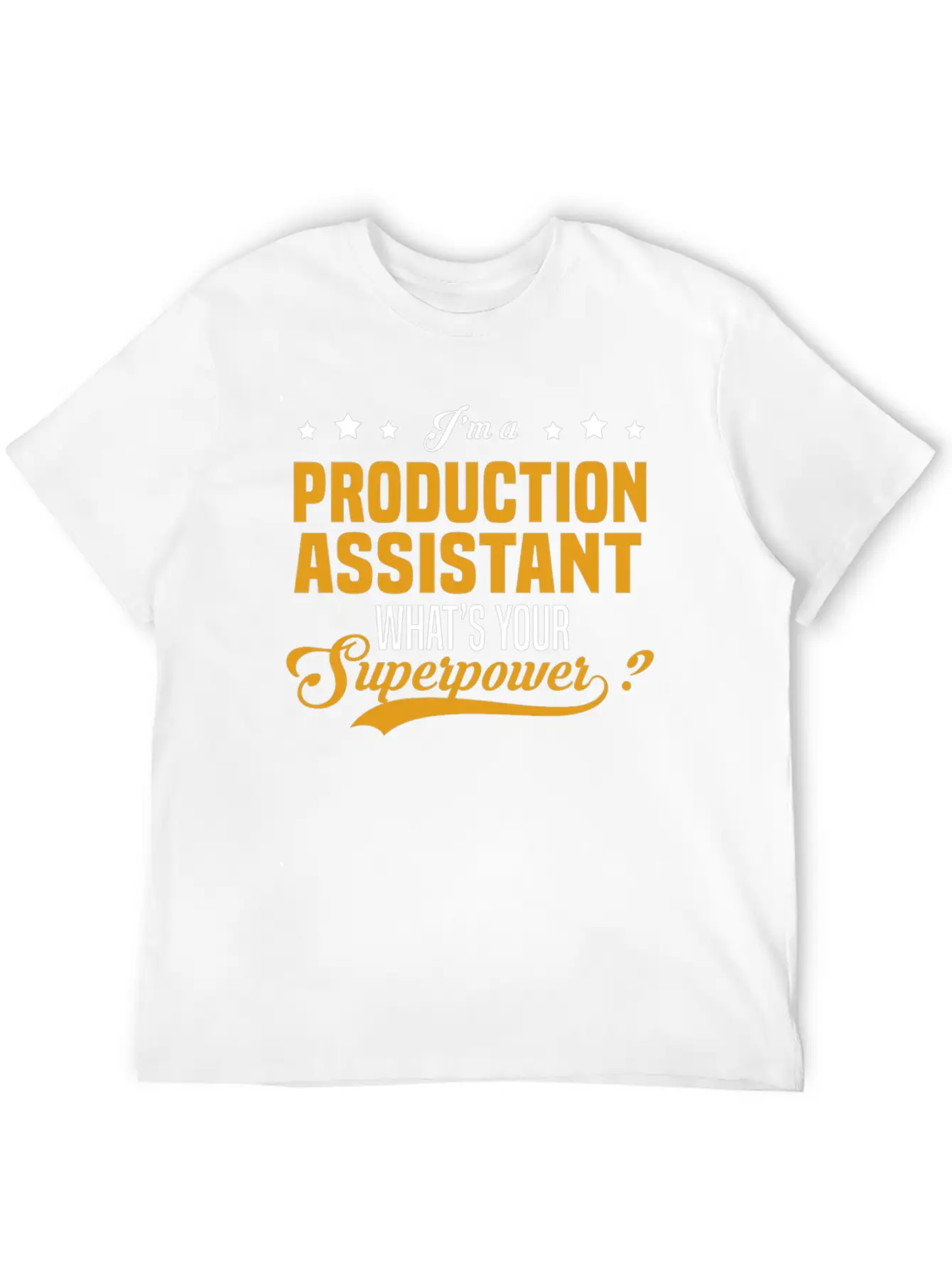 Production Assistant Unisex Casual T-Shirt – Clean Design For Daily Comfort