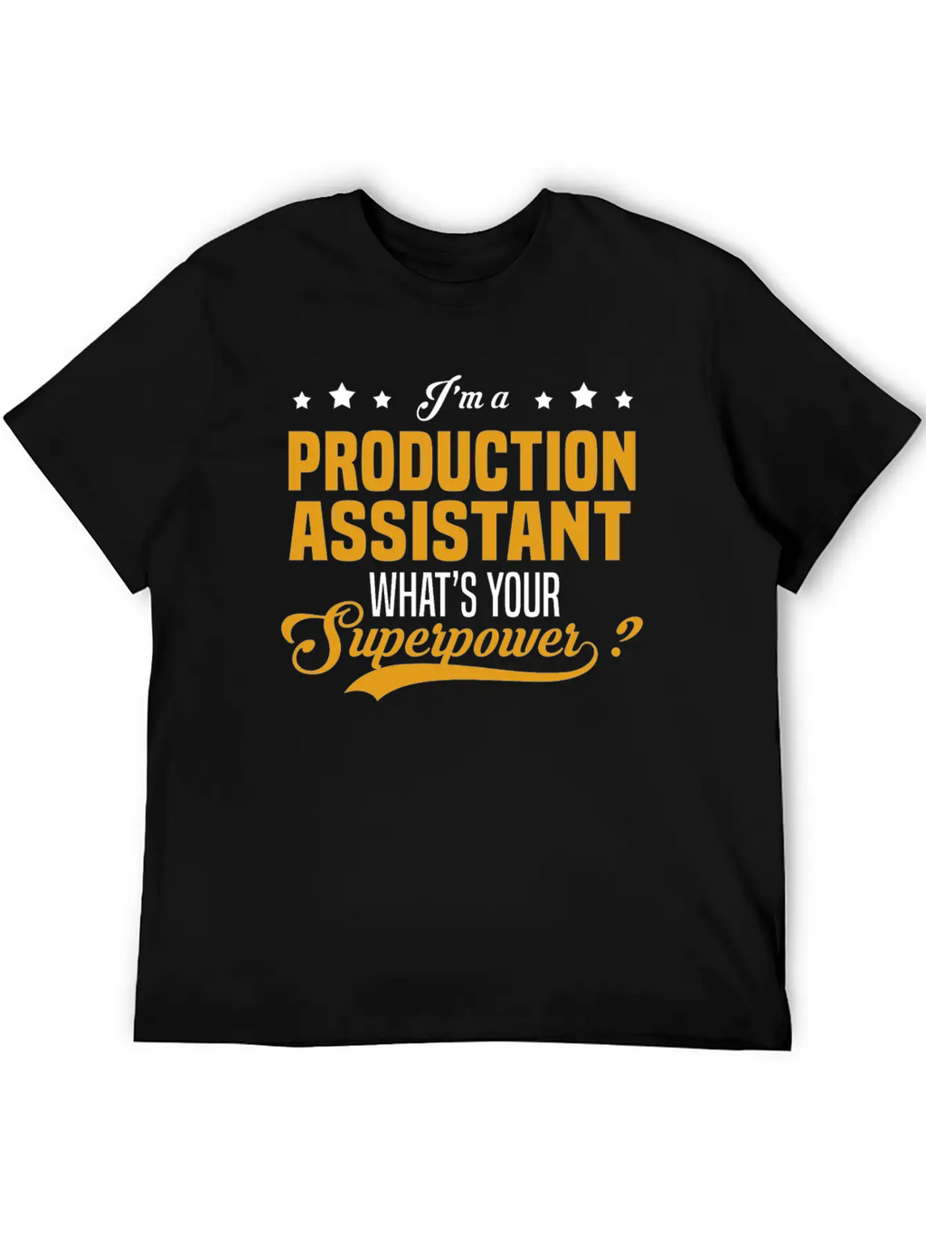 Production Assistant Unisex Casual T-Shirt – Clean Design For Daily Comfort